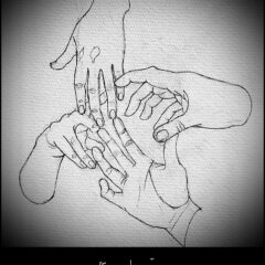 下描きと、込めた1/17の思い。